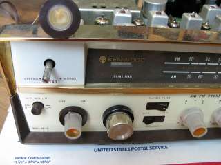 Vintage Kenwood KW 70 EL84 / 6BQ5 tube receiver  