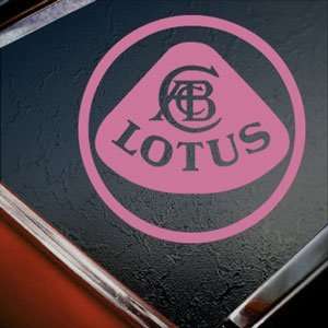  Lotus Pink Decal Elise Truck Bumper Window Vinyl Pink 