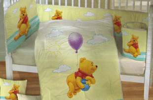 NW Disney Baby Winnie The Pooh Fly Crib Bedding Set 6 P  