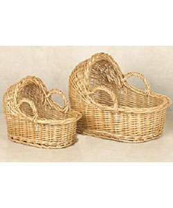 Decorative Baby Bassinet Baskets (Set of 2)  