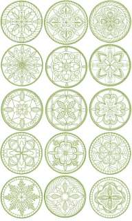   Machine Embroidery Designs 4x4 Hoop Size