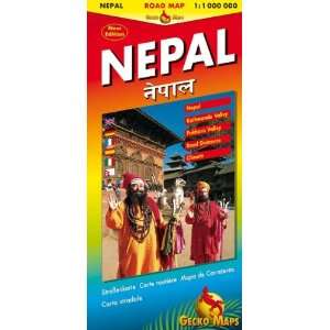  Nepal Road Map 11000 000 (9783906593234) Books