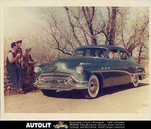 1951 Buick Special 4 Door Deluxe Sedan Factory Photo  
