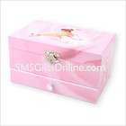   with Ballerina and Ballet Slippers Pink Children Musical Jewellery Box