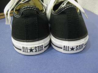 Mens Converse All Star Low Top Black & White Mens Shoes (size 10) MINT 