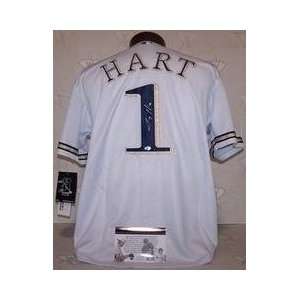 Corey Hart Signed Brewers MLB Authentic Home Jersey  Silver Sig 