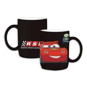 com Cars 2   Merchandise   Black Ceramic Coffee Mug (World Grand Prix 