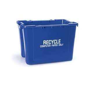  Rubbermaid Recycling Box,Computer Paper Only,12 1/2 