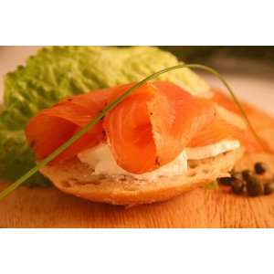 Scottish Smoked Salmon, Whole half. Grocery & Gourmet Food