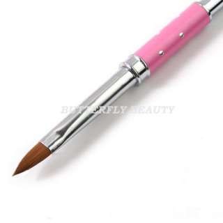 Nail Art Acrylic Carving Pen NO.8 Brush Powder tool H03  