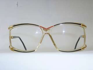 Beautiful vtg. 80s CAZAL crystal eyeglasses   G10 P  