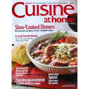    Cuisine at Home Issue No. 73 February 2009 