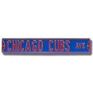  Chicago Cubs Authentic Street Sign