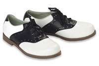Medium (1) Child Saddle Shoes   50s Costume Accessorie  