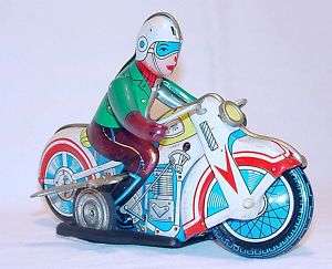 MS 702 China Tin Wind Up RACING MOTORCYCLE Friction NM  