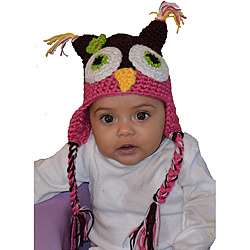 WhooHats Girls Owl Crochet Hat  