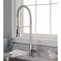 DeNovo Premier Commercial style Chrome Pullout Kitchen Faucet 
