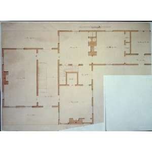  House,33 Commercial Street. Floor plan,1830 1860 