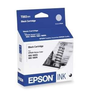  Epson Black Ink Cartridge. BLACK INK CARTRIDGE FOR STYLUS 
