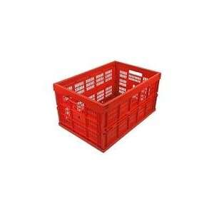  Collapsible Crate   Red