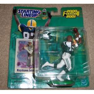  2000 Keyshawn Johnson NFL Starting Lineup Figure Toys 