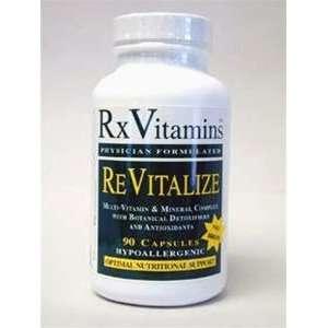  RX Vitamins   ReVitalize Iron free 90 caps Health 