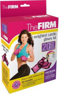 The Firm Weighted Cardio Gloves Kit (DVD)  