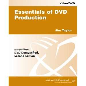  Essentials of DVD Production (9780071391894) Jim Taylor 
