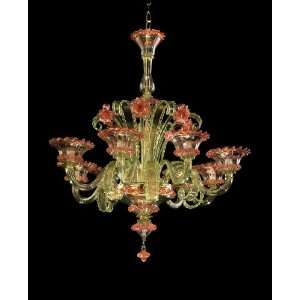  Chandelier   Old Murano Finish