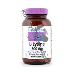  L Lysine 500mg   100   Capsule