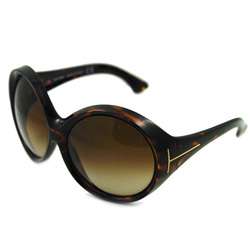 Tom Ford Womens TF 94 Alessandra Oversized Sunglasses   