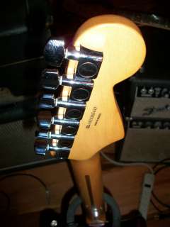 Left Hand 2008 Fender Strat Stratocaster Standard Rosewood Midnight 