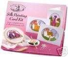 SILK PAINTS PAINTING KIT BY HOUSE OF CRAFTS GOLD GUTTA