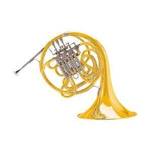   Double Horn (Lacquer Fixed Yellow Brass Bell) Musical Instruments
