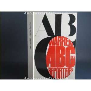  ABC des Reporters Carl Warren Books