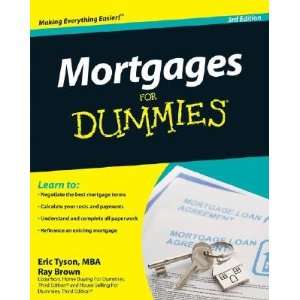  Mortgages for Dummies [MORTGAGES FOR DUMMIES 3/E] Books
