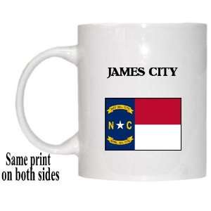   US State Flag   JAMES CITY, North Carolina (NC) Mug 