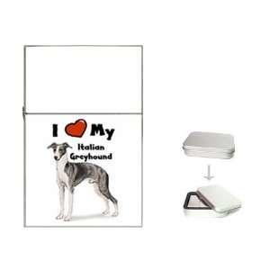  I Love My Italian Greyhound Flip Top Lighter Health 