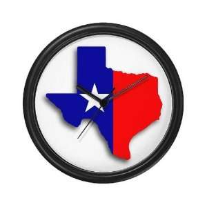  State Of Texas Shape Texas Wall Clock by 