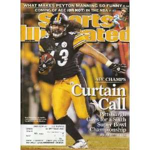  Sports Illustrated Magazine, Jan. 26 2009 Curtain call 