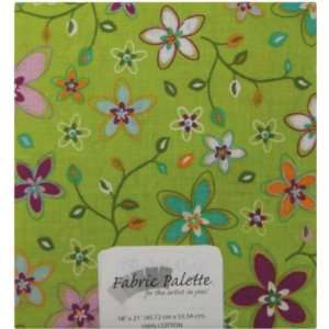  Novelty & Quilt Fabric Pre Cut 21 Wide  Greens   743935 
