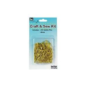  Craft & Sew Safety Pins   175 ct,(Be Crafty) Health 