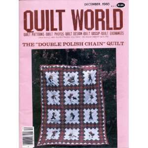QUILT WORLD   THE MAGAZINE FOR QUILT LOVERS November/December 1980 