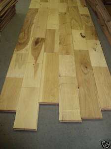 Rustic #3 Hickory Hardwood flooring Unfinished 5  