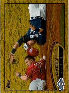 2012 Topps Gold Parallel Casey McGehee #136 Milwaukee Brewers  