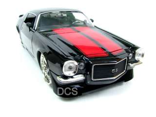 Jada Muscle 1971 CHEVY CAMARO BLACK Without Box 1/24  