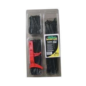  Mountain (MTN87401B) Cable Tie Specialty Pack with Tension 
