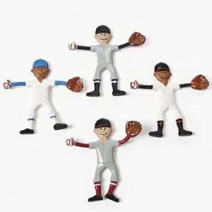 Baseball Player Bendables   Novelty Toys & Bendables 