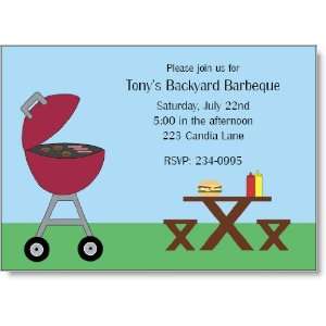  Backyard Barbeque Invitations