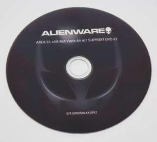 Alienware Area 51 X58 ALX 64 BIT Support DVD  